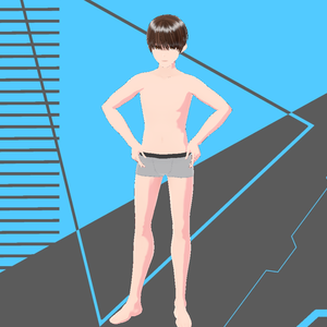 無料配布　モブ司【.vroid形式あり】