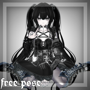 [無料/free] pose #3 (6個)