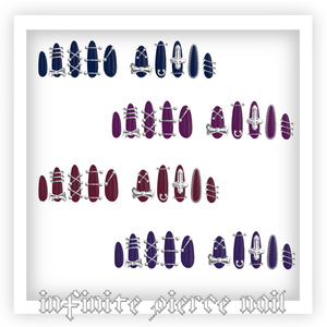 【4アバター対応】infinite pierce nail 缩略图 3