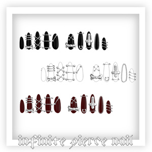 【4アバター対応】infinite pierce nail 缩略图 2