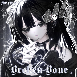 【7アバター対応】Broken bone nail