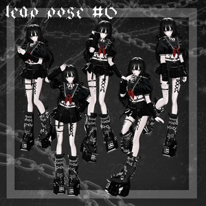 【無料版あり】- Leap pose #2 (30個) - 缩略图 8