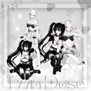 【無料版あり】- Twin pose (8set) - 缩略图 6