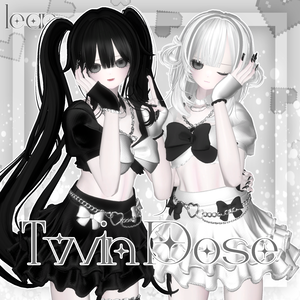 【無料版あり】- Twin pose (8set) -