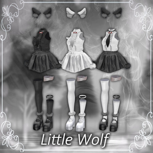 【11アバター対応】Little Wolf - ちょっぴり狼さん - 缩略图 3