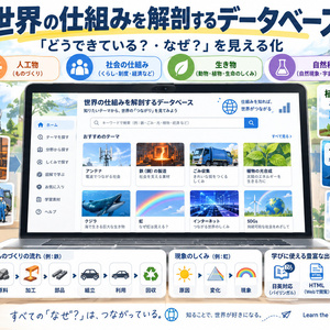 世界の仕組みを解剖するデータベース