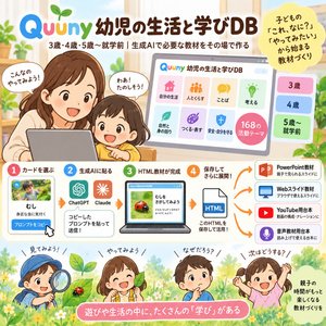 Quuny 幼児の生活と学びDB