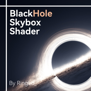 [Free/無料] BlackHole Skybox Shader for VRChat World