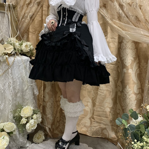 ハーフボンネット風ヘッドドレス - kurotoiro - BOOTH