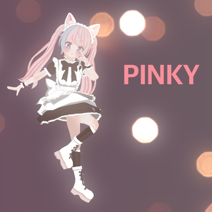 オリジナル3Dモデル 【Pinky】