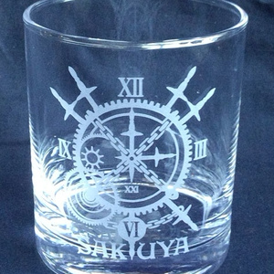 ブルアカ冷酒グラス 聖園ミカ - 幻奏月華園 in BOOTH - BOOTH