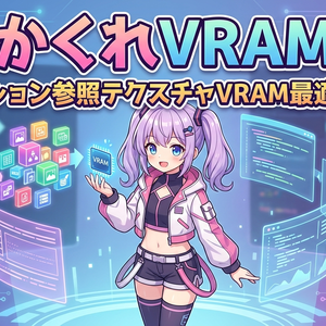 かくれVRAM - アニメーション参照テクスチャVRAM最適化ツール