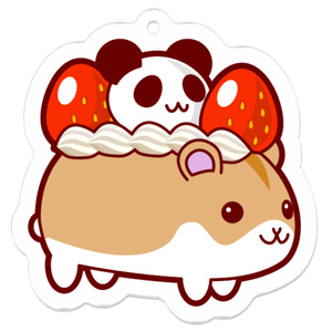おはむドッグ　パンダケーキ