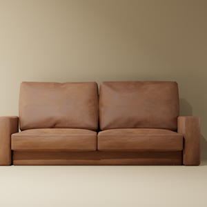 Matte_leather_sofav1.0.0 - 皮製ソファー [3Dモデル]