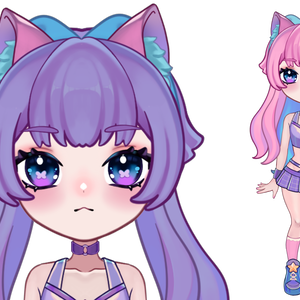 MIMI - Chibi Ready to use (LIVE2D MODEL)