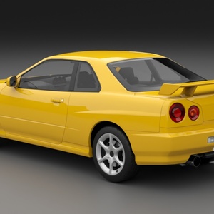 GtTR34 2ドア・4ドア 3Dモデル 単品・セット販売あり 缩略图 8