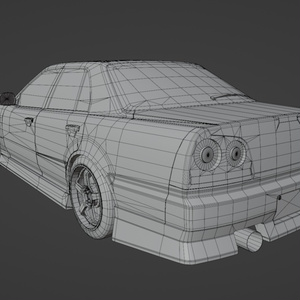 GtTR34 2ドア・4ドア 3Dモデル 単品・セット販売あり 缩略图 39
