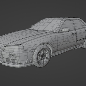 GtTR34 2ドア・4ドア 3Dモデル 単品・セット販売あり 缩略图 30