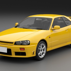GtTR34 2ドア・4ドア 3Dモデル 単品・セット販売あり 缩略图 7