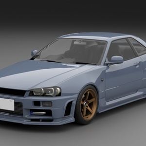 GtTR34 2ドア・4ドア 3Dモデル 単品・セット販売あり 缩略图 20
