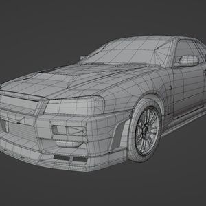 GtTR34 2ドア・4ドア 3Dモデル 単品・セット販売あり 缩略图 44
