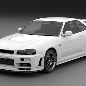 GtTR34 2ドア・4ドア 3Dモデル 単品・セット販売あり 缩略图 25