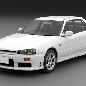 GtTR34 2ドア・4ドア 3Dモデル 単品・セット販売あり 缩略图 2