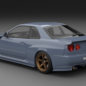 GtTR34 2ドア・4ドア 3Dモデル 単品・セット販売あり 缩略图 21