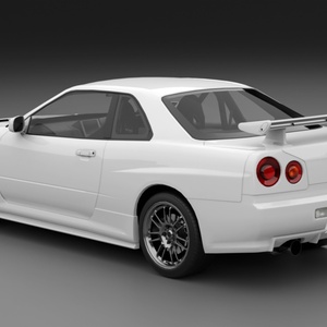 GtTR34 2ドア・4ドア 3Dモデル 単品・セット販売あり 缩略图 26