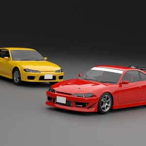 シランビア15 3Dモデル 単品・セット販売あり