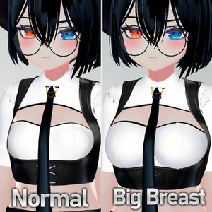「セレスティア」 &「竜胆」| Selestia & Rindo Sexy Noir Outfit 缩略图 7