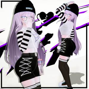 【萌用】&【舞夜】| Maya & Moe Casual Attire Outfit 缩略图 4