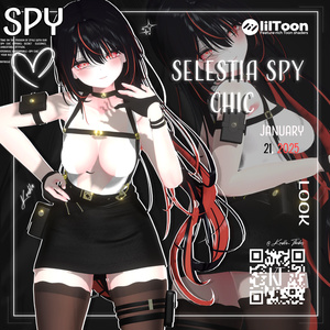 💎セレスティア スパイ シック スタイル | 🔎 SELESTIA SPY CHIC STYLE 🖤