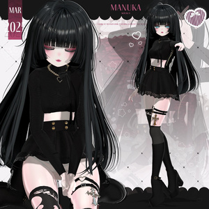 🔥 MINIMAL REBEL – 組み合わせ自在の洗練スタイル | Manuka対応 🖤 缩略图 6