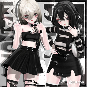 🔥 MINIMAL REBEL – 組み合わせ自在の洗練スタイル | Manuka対応 🖤 缩略图 4