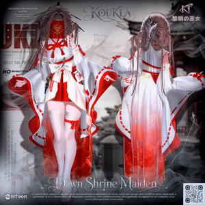 【11アバター対応】⛩️ 黎明の巫女 _ Dawn Shrine Maiden 🌤️✨ 缩略图 14