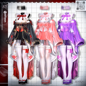 【11アバター対応】⛩️ 黎明の巫女 _ Dawn Shrine Maiden 🌤️✨ 缩略图 21