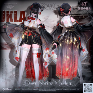 【11アバター対応】⛩️ 黎明の巫女 _ Dawn Shrine Maiden 🌤️✨ 缩略图 13
