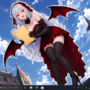 【PCデスクトップマスコット】リリス - (Shimeji)