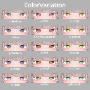 【12アバター対応】 ✧Luminare✧EyeTexture 缩略图 2