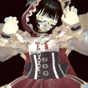 【Free】はろうぃん撮影セット【ポーズとポストプロセス】