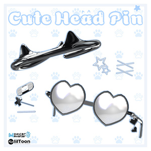 ♡cute head pin ♡可愛い頭のピン♡MA対応♡ 缩略图 4