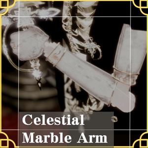 {kalne用} 大理石と金の機械義手 - Celestial Marble Arm