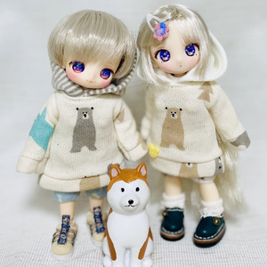 小さな子犬わたあめちゃん ☆ パーカー＆パンツセット - MOMO