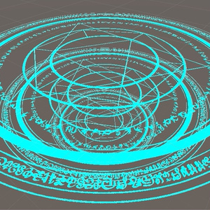 画像がくるくる回る感じのシェーダー