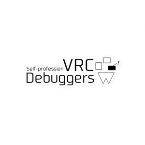 VRC Debuggers ステッカー