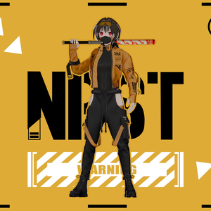 Original 3D model Hanaru(ハナル) V1(Remake)!