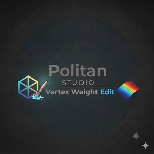 Vertex weight edit / 頂点ウェイト編集