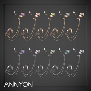 【17体アバター対応】　ANNYON Accessory Set 缩略图 10