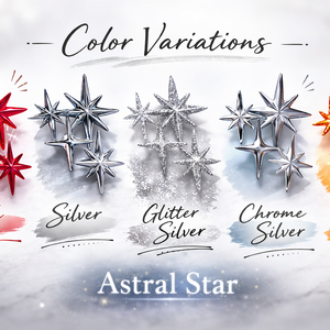 【9アバター+対応】Astral Star【3Dピアス】